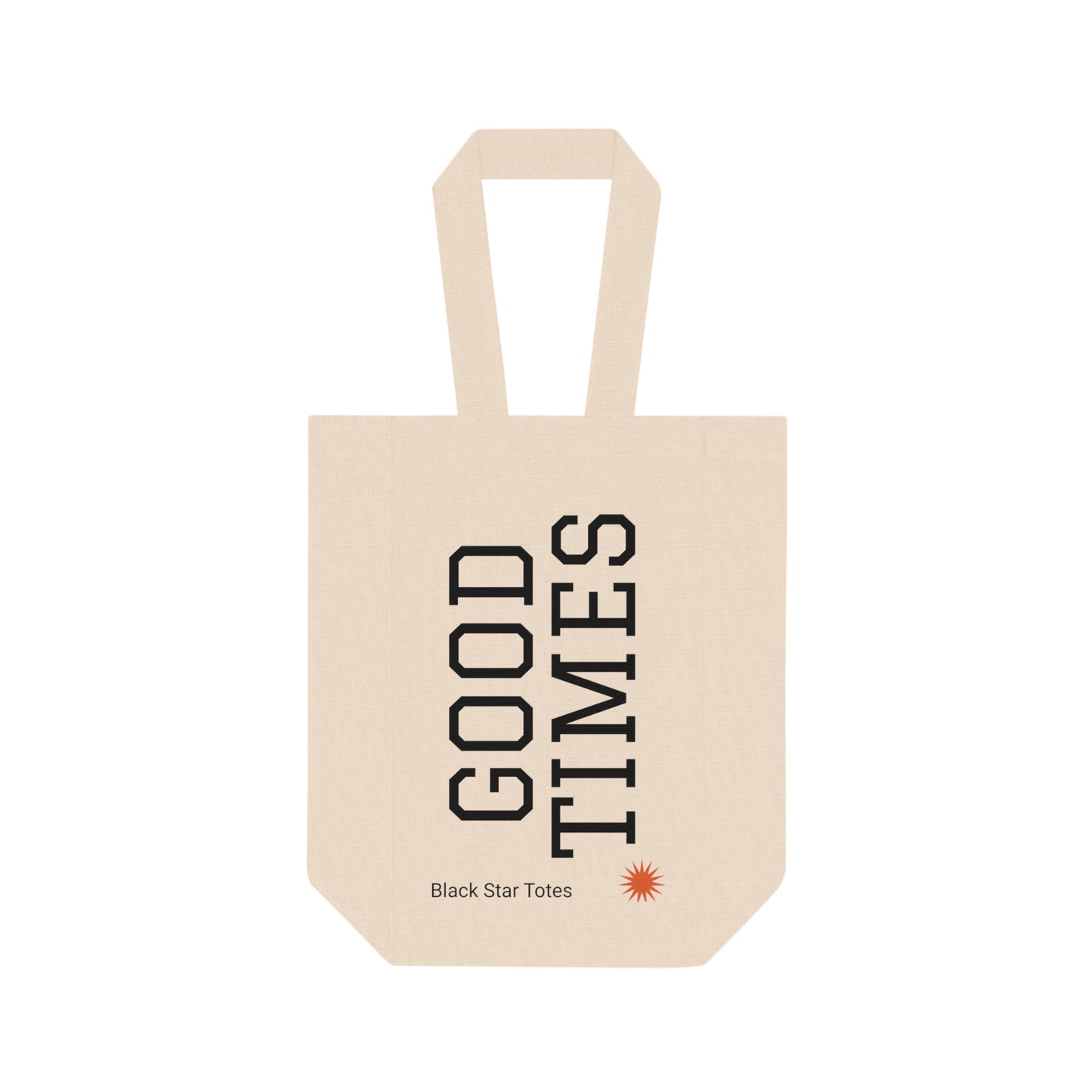 GOOD TIMES Double Wine Tote Bag