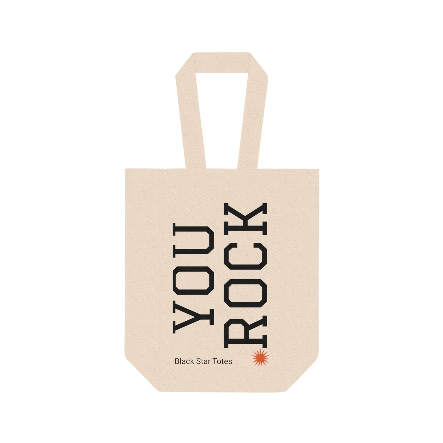 YOU ROCK Double Wine Tote Bag