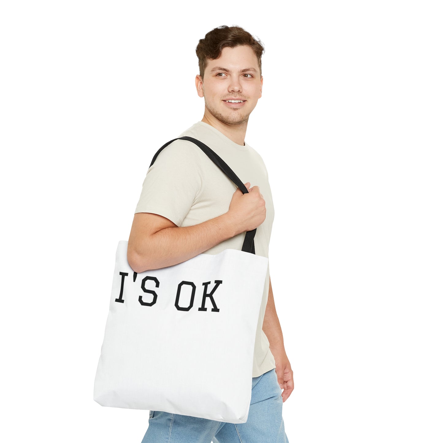 I'S OK JUMBO TOTE