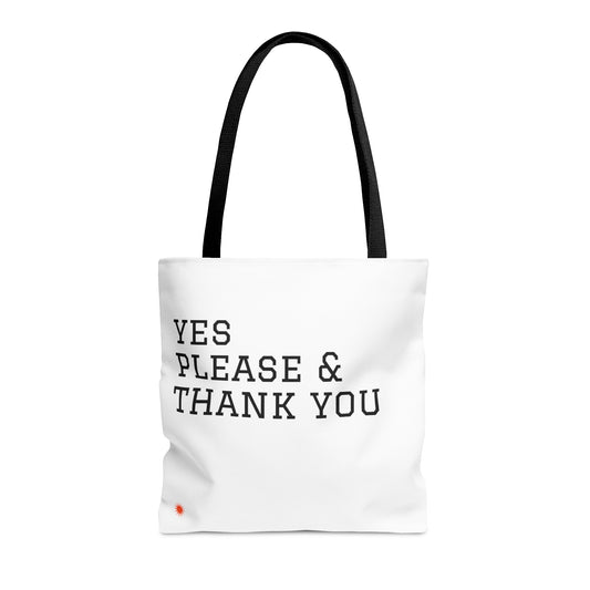 YES PLEASE MEDIUM TOTE BAG