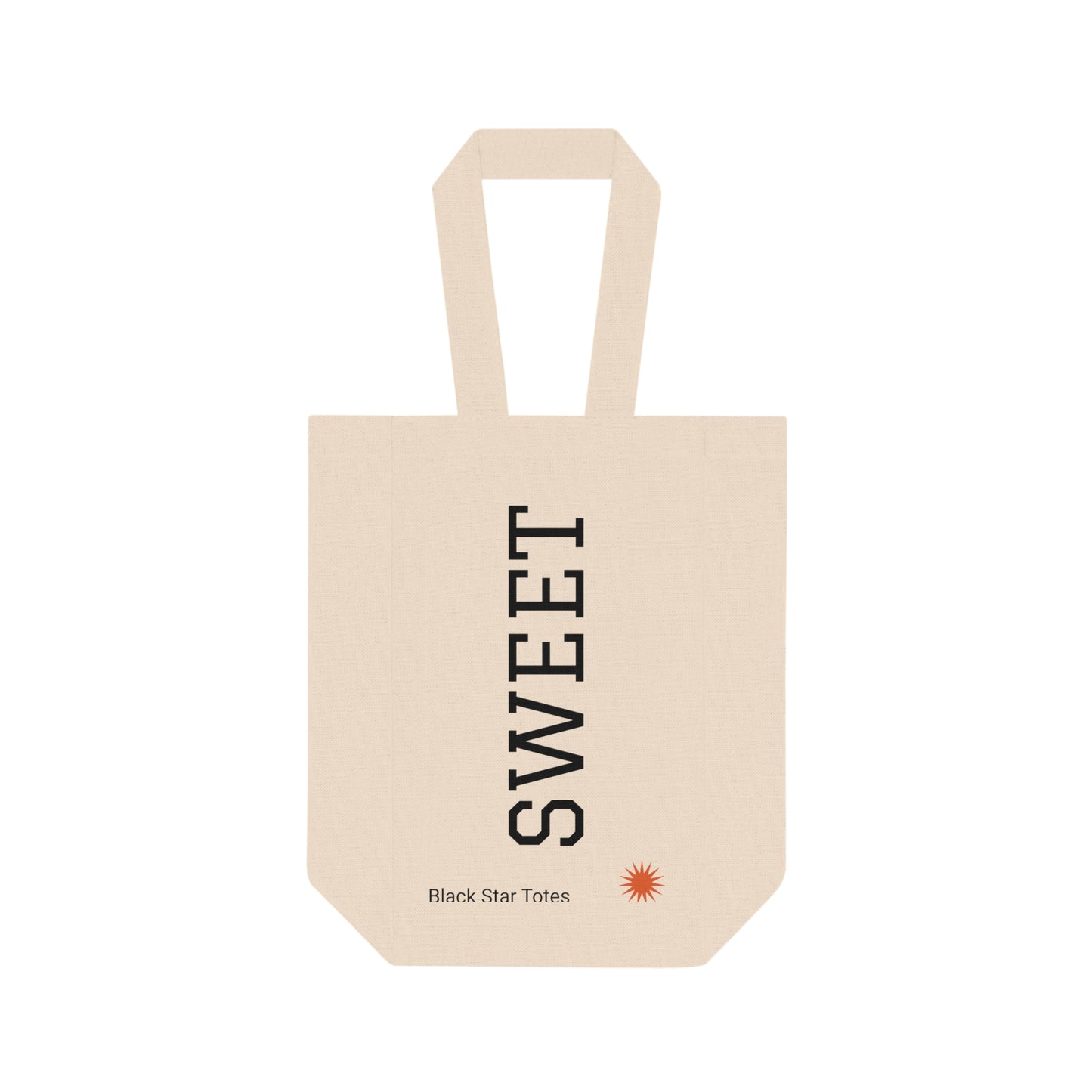 SWEET Double Wine Tote Bag