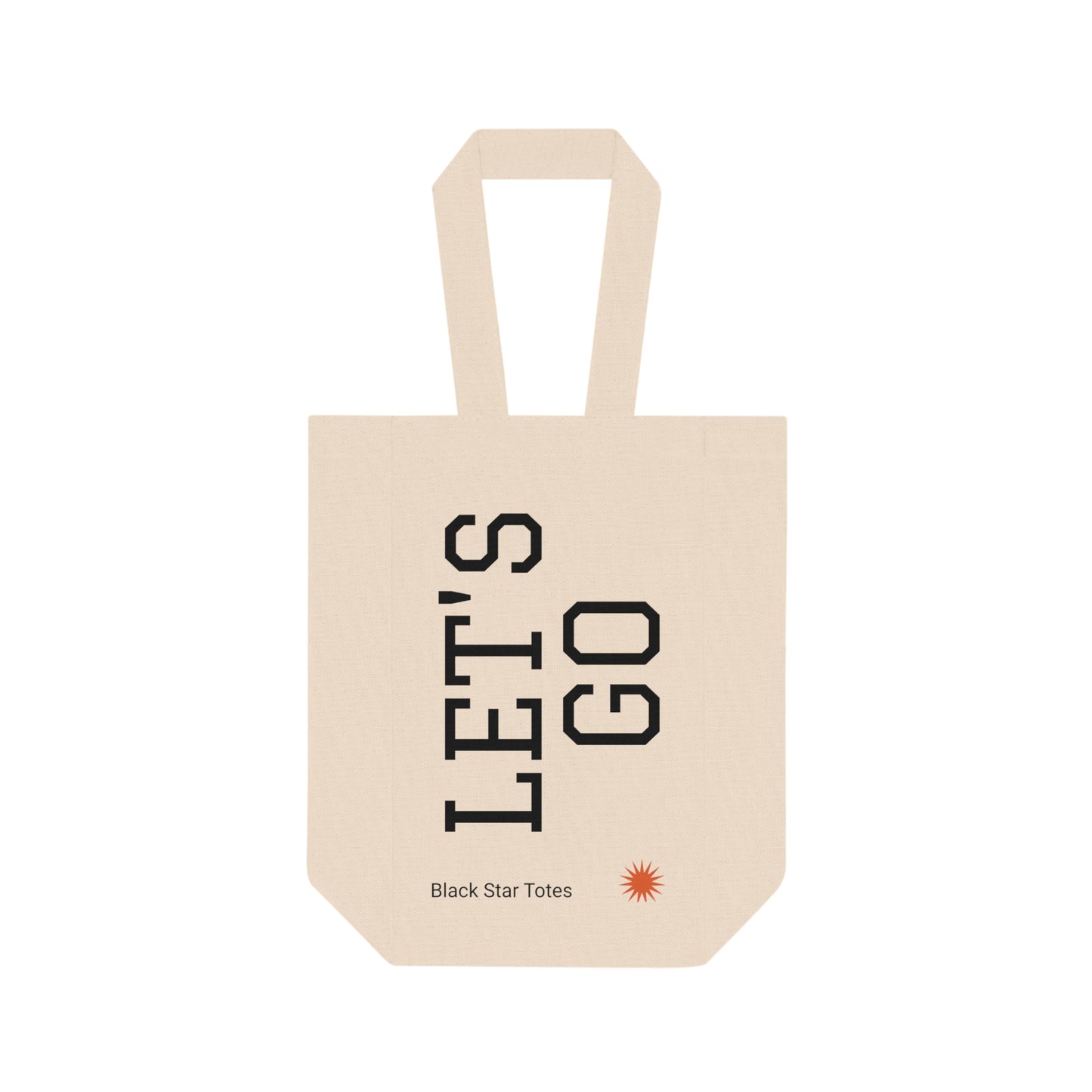 LET'S GO Double Wine Tote Bag